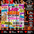 My Last Nerve Tumbler Wrap PNG, Funny Sarcastic 20oz Skinny Tumbler Design, Out for Delivery Sublimation Digital Download